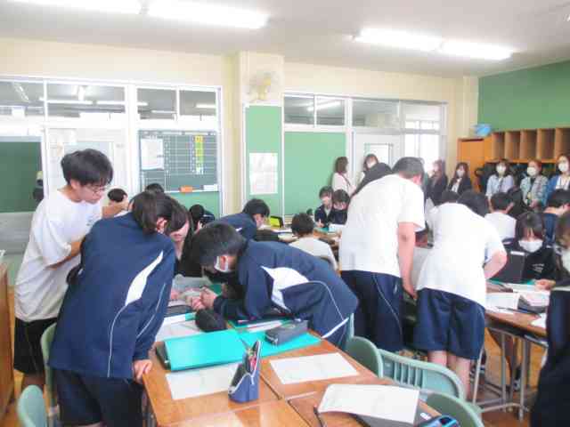 授業参観①