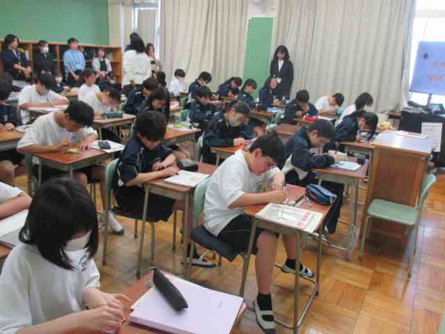 授業参観③