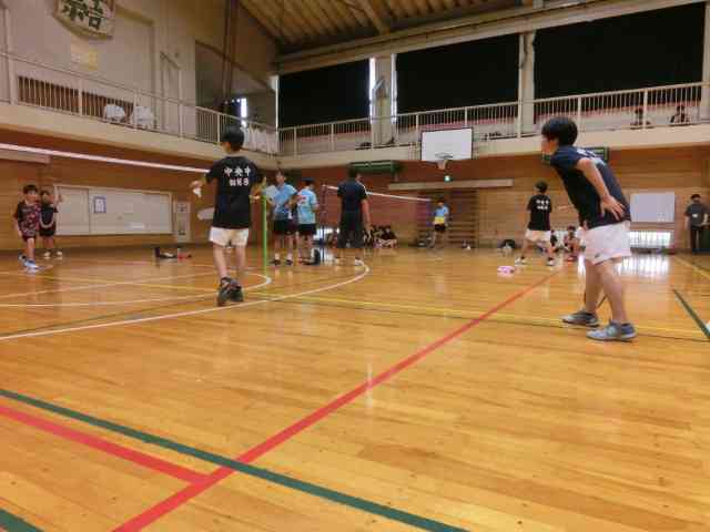 バドミントン⑦